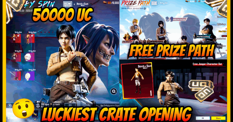 BGMI 3.8 Update: Attack on Titan Crossover Takes Over the Battlegrounds!